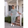 thumbnail image 3 of COOFANDY Men's T Shirts Short Sleeve Classic V Neck T-Shirt Casual Summer Basic Tee Shirt, 3 of 4
