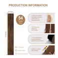 thumbnail image 2 of 54pcs (cover 81 Sq. Ft), Each pcs 36''*6''. Peel & Stick, Vinyl Plank Flooring, Wood Grain, Self-adhesive and Waterproof Tile Sticker, DIY Stickers- for decorating living rooms, bedrooms, offices, 2 of 6