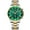 2761LV-JIANJIN, variant on VAVA VOOM Stainless Steel Mens Sports Watch Fashion Green Swimmer Series Multi functional Gold Luxury Gift Box Set Top Grade Quartz Watch