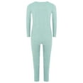 thumbnail image 4 of iiniim Kids Boys Girls Thermal 2 Piece Base Layer Fleece Lined Long Johns Top with Pants Warm Underwear Green 180, 4 of 7