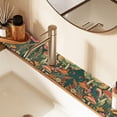thumbnail image 2 of Yayeee Faucet Mat for Kitchen Sink 14.7" Diatomite Long Splash Guard Pad, Floral Mushroom, 2 Pack, 2 of 7