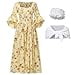 thumbnail image 3 of GRACEART Pioneer Woman Costume Robe de Prairie Coloniale pour Femmes 100 % Coton, 3 of 4