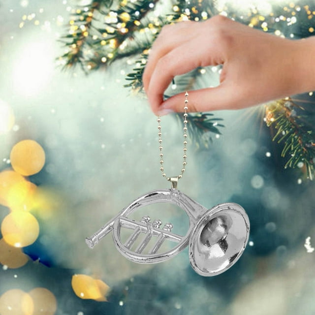 Musical Instrument Pendant Musical Miniatures Musical Miniature Instruments Musical Ornament Hanging Instruments Musical Instruments Tiny Instruments Place Decorator for Garland Glowing Sticks for