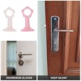 thumbnail image 1 of unbranded 4Ud Tope Para Manija De Puerta En Silicona Flexible Para Evitar Golpes En Pared, 1 of 8