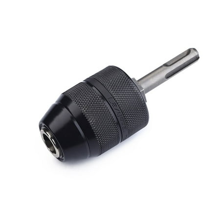 

TFDZ 1/2-20UNF 2-13mm Professional Heavy Duty Quick Change Keyless Drill Chuck Tool Office Home Improvement Black