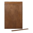 thumbnail image 4 of Kate and Laurel Vin Modern Decorative Storage Mirror, 20 x 30, Rustic Brown, Transitional Cabinet with Mirror and Four Shelves, 4 of 9