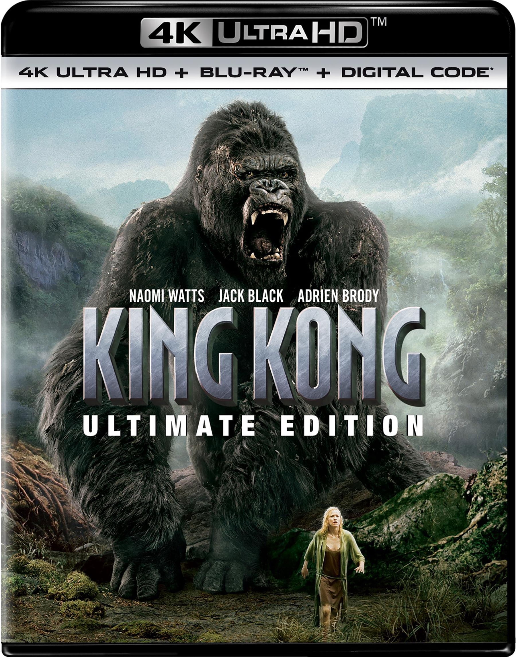 King Kong (2005) (Ultimate Edition) (4K Ultra HD + Blu-ray + Digital Copy), Action, Universal