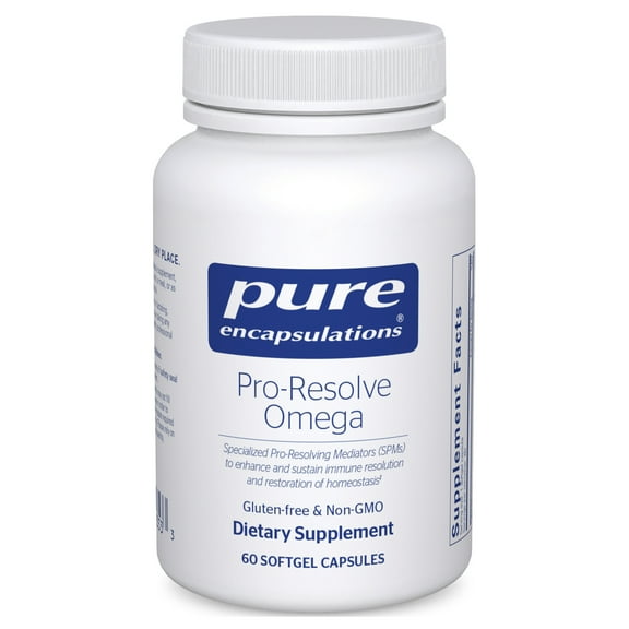 Pure Encapsulations Pro-Resolve Omega | Omega-3 Fatty Acids for Cardiovascular Health | 60 Softgel Capsules