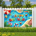thumbnail image 5 of Colorful Theme Banner Inflatable Flamingo Pool Party Backdrop Polyester Material for Birthday Celebration Summer Event Kids Party, 5 of 8