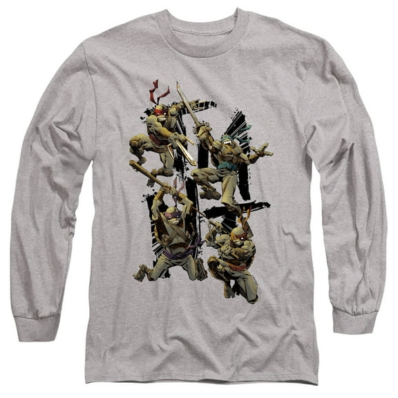 TMNT Teenage Mutant Ninja Turtles Shinobi Unisex Adult Long-Sleeve T Shirt