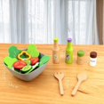 thumbnail image 1 of Mini Wooden Kitchen Cooking Toys Sets Pretend Play House Wooden Simulation Toy Toaster Machine Coffee Machine Food Mixer, 1 of 7