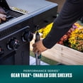 thumbnail image 6 of Charbroil Gas Grill, Performance Series FlavorMax 5 Burner Grill with Side Burner and Griddle, Black, 6 of 16