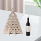 thumbnail image 5 of Soporte para botellero Estante para vino de encimera, 24 botellas de , soporte para vino de , calendario de advenimiento para árbol de Navidad, organizador de Magideal Soporte para botellero, 5 of 7