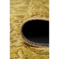 thumbnail image 3 of Perth Yellow Oriental Polyester Digital Print Decorative Area Rug, 3 of 8
