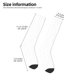 thumbnail image 2 of Fotbe White Calcetas Divertidas Estampadas para Hombre y Mujer, Calcetas de Algodón hasta la Rodilla para Caminar, Correr, Enfermería y Embarazo, 2 of 6