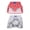 Red+Gray, variant on Toddler Training Skirt, Soft Cotton Absorbent Training Underwear for Baby Girls（2-5Y）