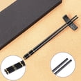 thumbnail image 3 of Chopsticks Reusable Fiberglass Alloy Chopsticks with Holder and Carrying Bag, 1 Pairs Gift Set, 3 of 8