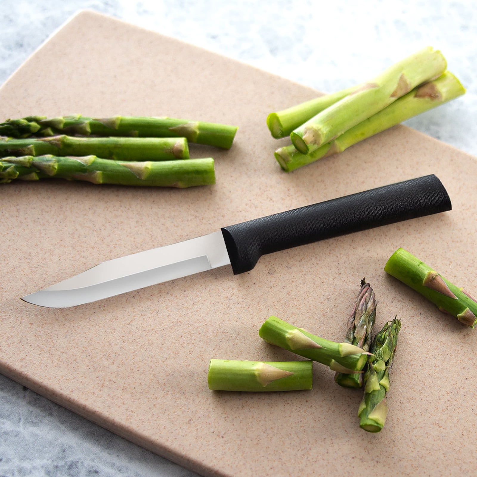 Rada Cutlery Prepare Then Carve Carving Knife Gift Set – Stainless Steel Blades With Black Stainless Steel Resin Handles