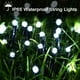 thumbnail image 4 of Decoración navideña para exteriores para jardín, patio y cerca, múltiples modos de iluminación, luces solares impermeables, 4 of 7