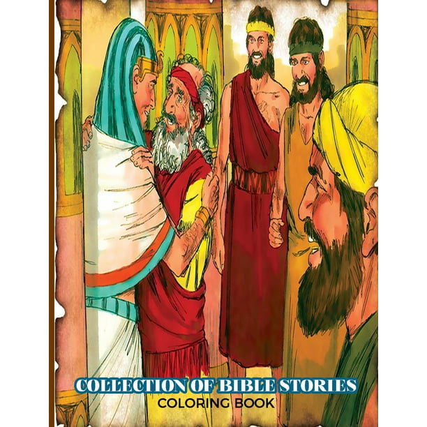Collection Of Bible Stories Coloring Book : Fun, Easy and Educational
