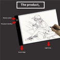 thumbnail image 4 of Inteprter Escritorio de escritura de Anime, plataforma de visualización translúcida, estación de copia, tablero emisor de luz pinturas No.2, 4 of 6