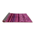 thumbnail image 2 of Ahgly Company Indoor Round Abstract Pink Modern Area Rugs, 3' Round, 2 of 4