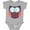 AC-Heather Grey, variant on Inktastic Owl Boys or Girls Baby Bodysuit