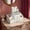 Large, variant on Makeup Organizer with 360 Rotating Mirror, 2 Drawers, White Vanity Storage Box for Countertop
