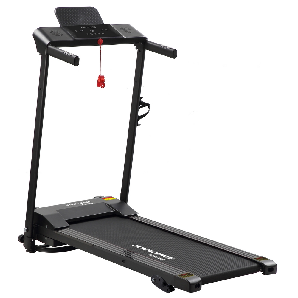 Confidence Fitness Ultra Pro Treadmill Electric Motorized Running Machine Black - image 1 of 6
