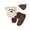 Brown, variant on BemeyourBBs Newborn Coming Home Outfit Baby Boy Summer Clothes New to the Farm Outfit Letter Tractor Cow Embroidered Crew Neck Short Sleeve Romper Pants Cap 3 Pcs Set