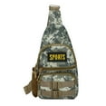 thumbnail image 1 of Sac de Poitrine Grande Capacité Camouflage Sac Messager Multi-Poches Adapté pour Camping et Randonnée en Plein Air, 1 of 8