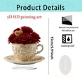 thumbnail image 2 of Valentine's Day Themed Decorative Teacups Gifts for Couples Love Tea Cup Acrylic Ornaments, 2 of 9