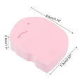 thumbnail image 4 of Unique Bargains 1 Pc Elephant Shape Bath Sponge Body Scrubber Pink, 4 of 6