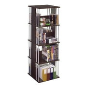 Angle View: Atlantic Wire/Wood Spinner CD/DVD Rack