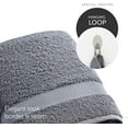 thumbnail image 7 of joluzzy Extra Large Bath Towel, (35 x 70 Inches) 100% Long-Staple Cotton - Extreme Soft/Plush/Thick - High Absorbent - Luxury Hotel Quality - Gray Bath Sheet Towel, 7 of 7