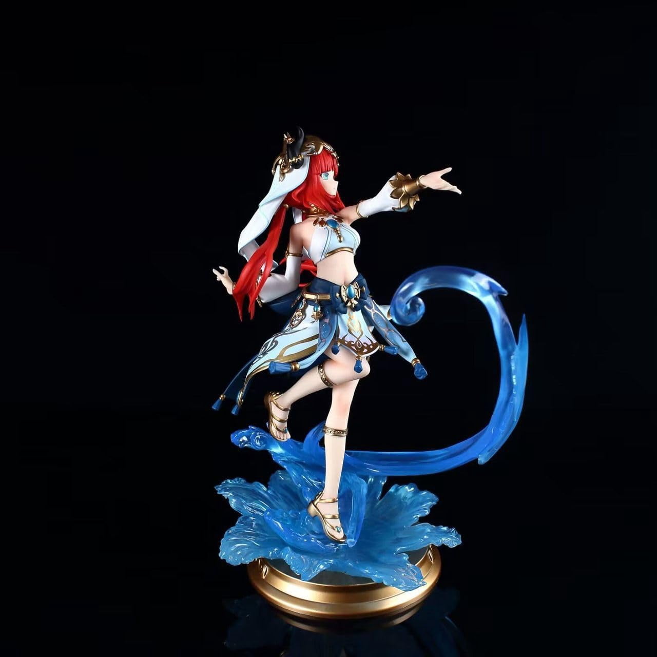 Nilou Figure Standing Posture Nilou Figures Genshin Impact Figures 28cm/11inch Anime Figures Game Character Statue Collection Decoration Gift