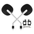 thumbnail image 3 of Quzzie 2 Pieces Bicycle Rearview Mirror Cycling Rearview High Definition Bike Bar End Mirror Motorcycle Back View Mirror Durable Construction Suitable for Daily Riding Touring Black, 3 of 8
