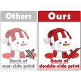 thumbnail image 2 of Christmas Decorations Window Clings, 4 Sheets Extra Large Holiday Cling Sticker Non-Adhesive Decals Decor, Featuring Santa Snowman Reindeer Tomte Gnome Snowflake Xmas Tree, 2 of 6