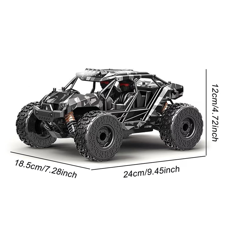 1:18 Scale All Terrain RC Car, 22MPH High Speed 4WD Electric