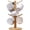 Yellow, variant on Homaryx Mug Holder Tree, Coffee Cup Holder with 6 Hooks (Black)