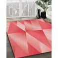 thumbnail image 3 of Ahgly Company Machine Washable Indoor Rectangle Transitional Light Coral Pink Area Rugs, 5' x 7', 3 of 7