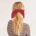 thumbnail image 2 of Satin Hair Scrunchies for Women BWASD Elastic Bow Knot Hair Ties No Damage & Non Slip Solid Color Cotton Hair Accessories Daily Wear Outdoor Outfit, 2 of 5