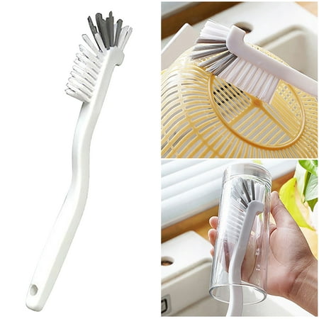 

ZHIYU Kitchen Cleaning Scrub Brush Deep Stove Brass Wire Brushes Scraper Scrubber Brush For Range Hood Grease Grime Cleaner Brush For Pot Pan Household Cleaning Tools