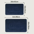 thumbnail image 6 of REGALWOVEN Memory Foam Bath Mat, Soft Non Slip and Absorbent Bathroom Rug, Comfortable, Thick Carpet for Floor, Tub and Shower Blue 18" x 26", 6 of 6