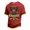 1-Red, variant on Telankuip Men's German Oktoberfest T Shirts Summer Short Sleeve Classic Crew Neck Festival Themed Graphic Tee Loose Comfortable Traditional Pattern Print Casual T-Shirt 1-White XS