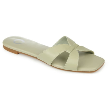

Journee Collection Womens Taleesa Slide Flat Sandals