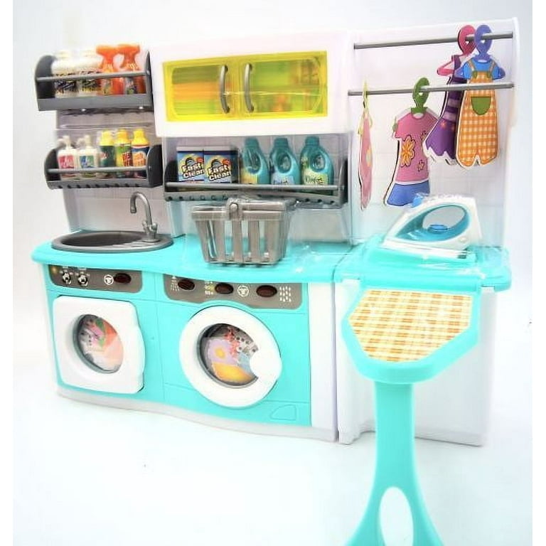 Barbie doll laundry set hotsell