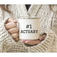 thumbnail image 3 of Koyal Wholesale Stainless Steel Campfire Coffee Mug Thank You Gift, #1 Actuary, 3 of 4