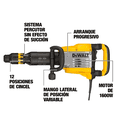 thumbnail image 2 of Martillo Demoledor DeWalt D25951K 1500W 24J Sds Max, 2 of 4