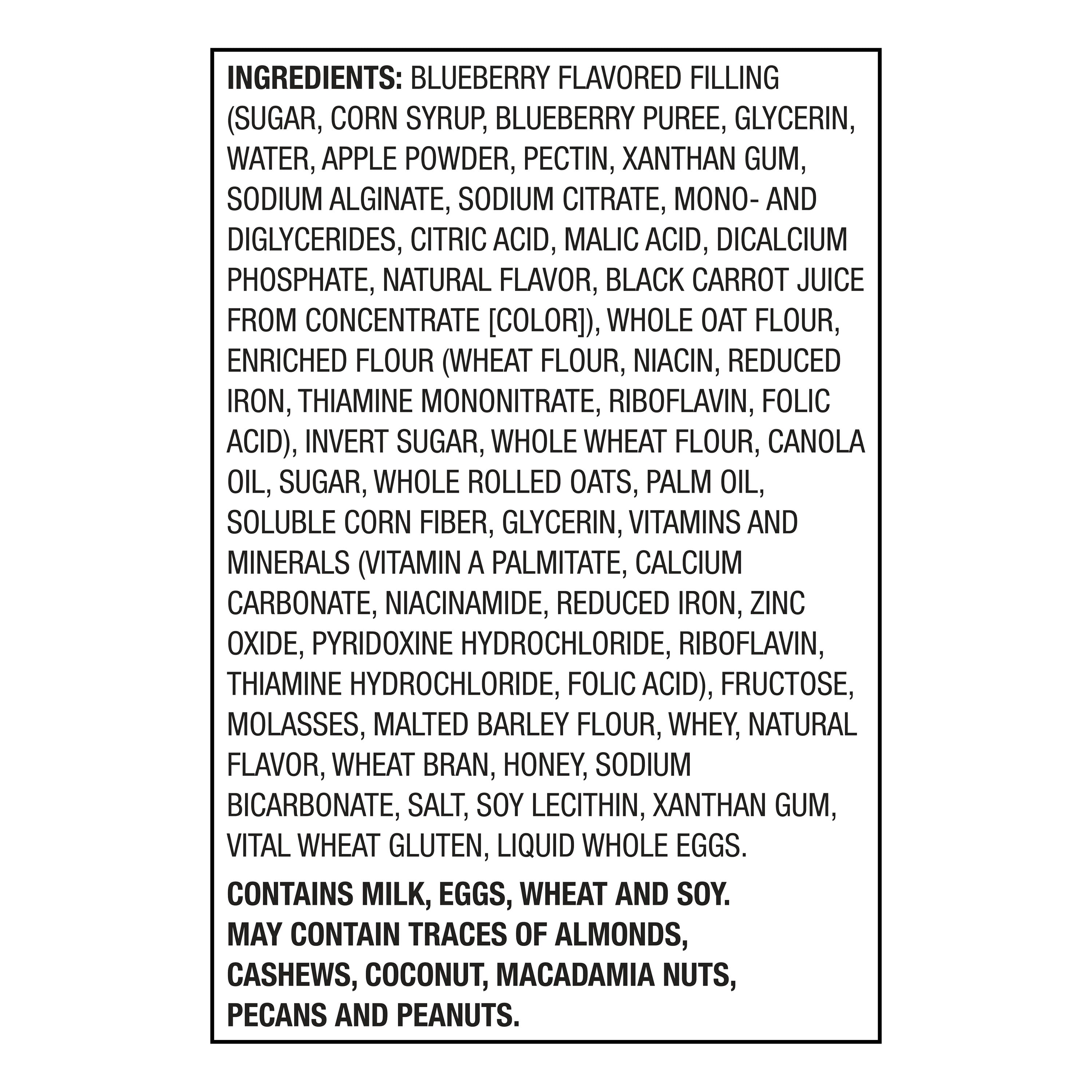 Great Value Blueberry Fruit & Grain Bars, 1.3 oz, 16 Count